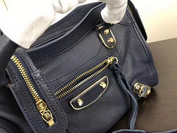 Balenciaga Giant City Gold Studs Handbag B084335 Blue Balenciaga Giant City Gold Studs Handbag B084335 Blue