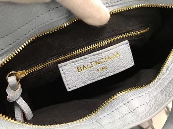 Balenciaga Giant City Gold Studs Handbag B084335 Light Blue Balenciaga Giant City Gold Studs Handbag B084335 Light Blue