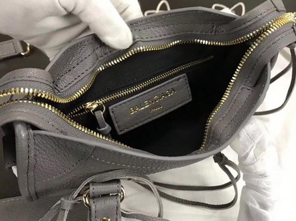 Balenciaga Giant City Gold Studs Handbag B084336 Grey Balenciaga Giant City Gold Studs Handbag B084336 Grey