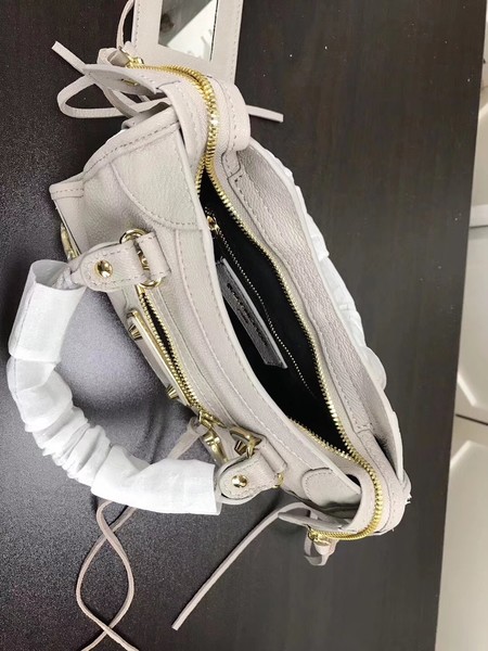 Balenciaga Giant City Gold Studs Handbag B084336 Light Grey Balenciaga Giant City Gold Studs Handbag B084336 Light Grey