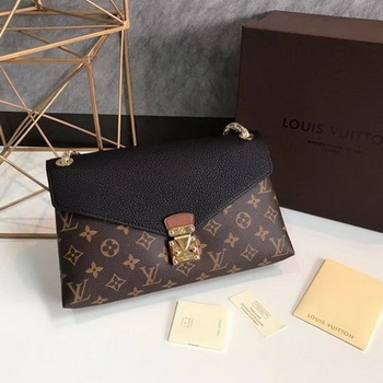 Louis Vuitton Monogram Canvas Pallas Chain Cerise M41201 Black Louis Vuitton Monogram Canvas Pallas Chain Cerise M41201 Black