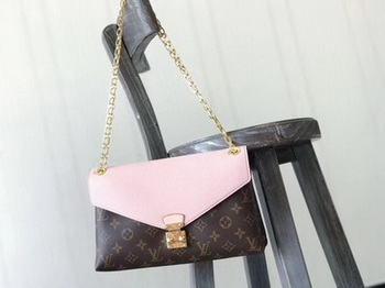 Louis Vuitton Monogram Canvas Pallas Chain Cerise M41201 Pink Louis Vuitton Monogram Canvas Pallas Chain Cerise M41201 Pink