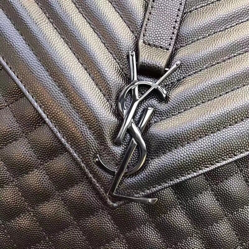 Saint Laurent Classic Monogramme Leather Flap Bag 392738 black Saint Laurent Classic Monogramme Leather Flap Bag 392738 black