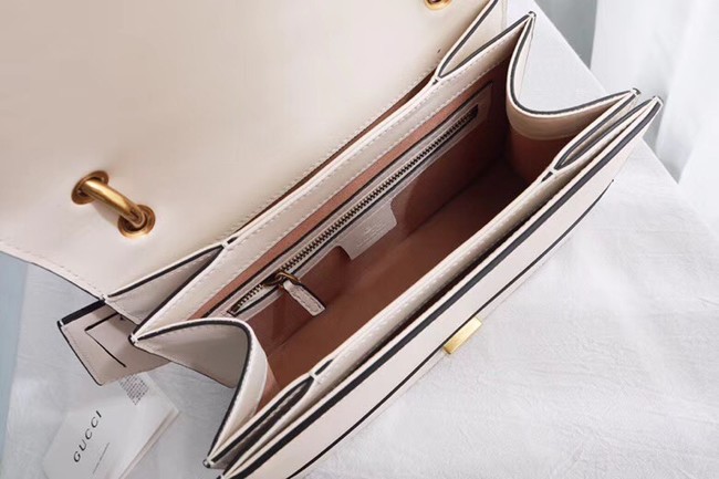 Gucci Queen Margaret small top handle bag 476541 white