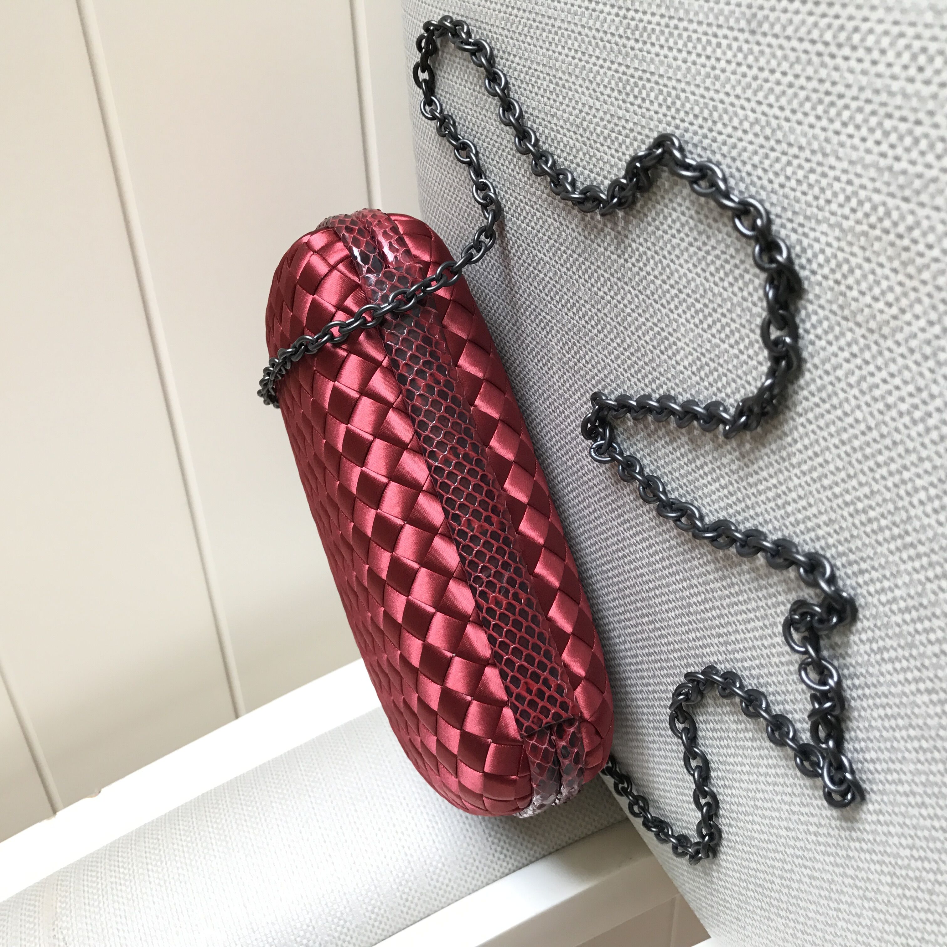 Bottega Veneta Clutch 5698 Burgundy Bottega Veneta Clutch 5698 Burgundy