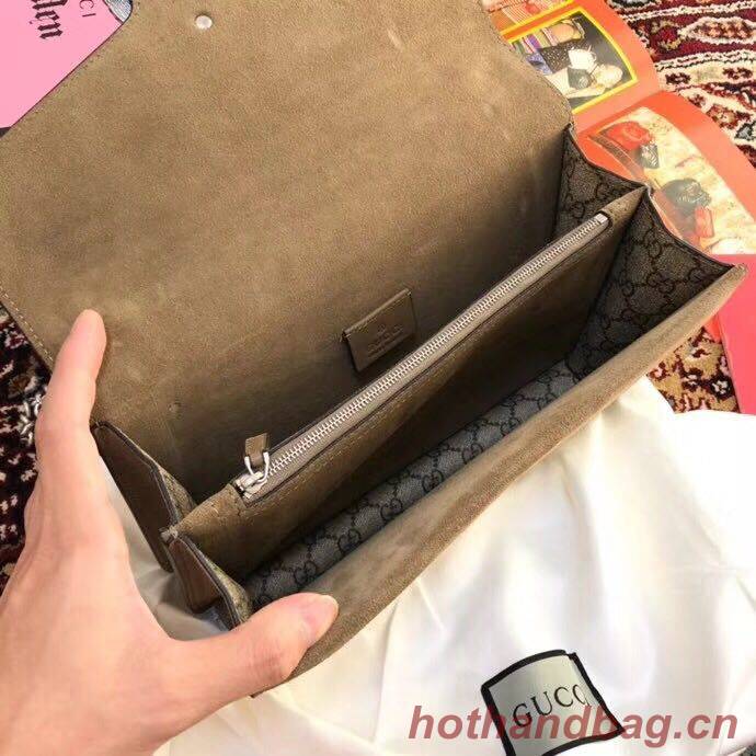 Gucci Medium Dionysus GG Canvas Shoulder Bag 400249 Taupe Gucci Medium Dionysus GG Canvas Shoulder Bag 400249 Taupe