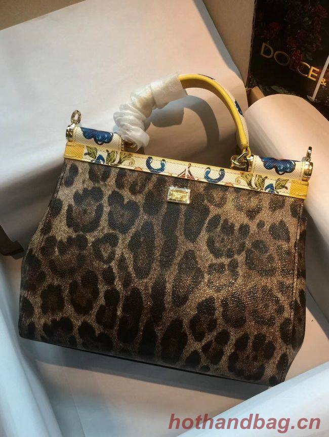 Dolce & Gabbana SICILY Bag Calfskin Leather 4136-6 Dolce & Gabbana SICILY Bag Calfskin Leather 4136-6