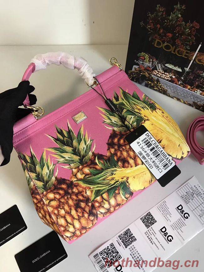 Dolce & Gabbana SICILY Bag Calfskin Leather 4136-8 Dolce & Gabbana SICILY Bag Calfskin Leather 4136-8