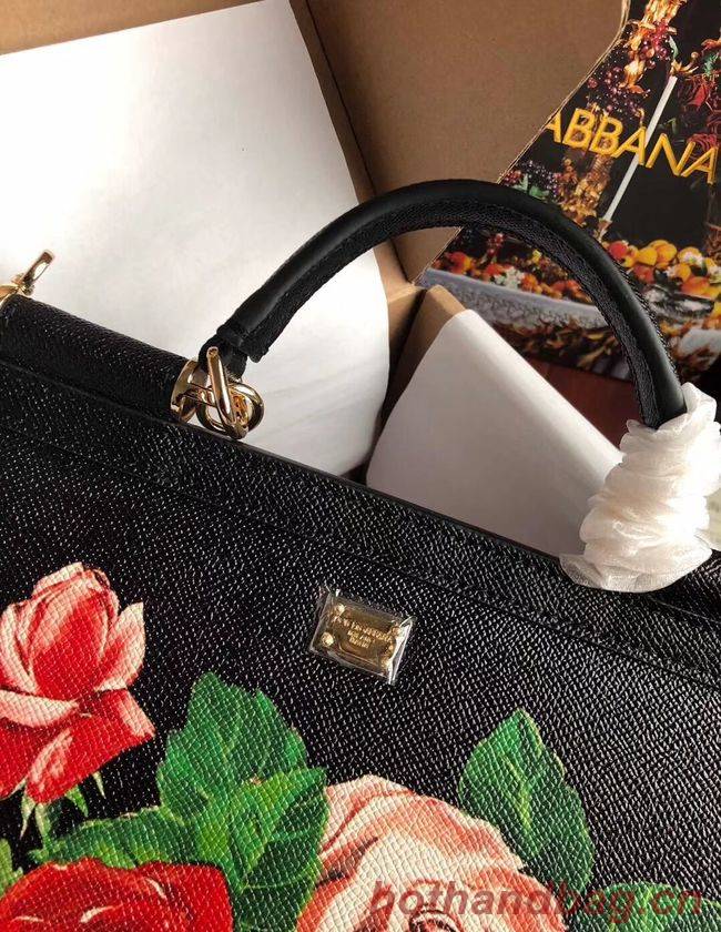 Dolce & Gabbana SICILY Bag Calfskin Leather 4136-14 Dolce & Gabbana SICILY Bag Calfskin Leather 4136-14