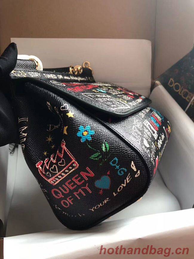Dolce & Gabbana SICILY Bag Calfskin Leather 4136-16