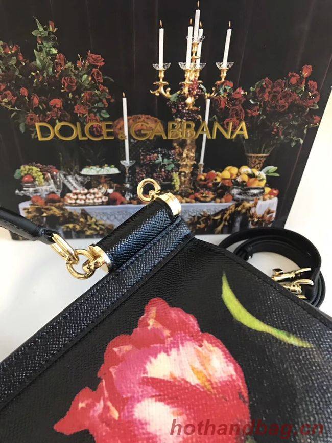Dolce & Gabbana SICILY Bag Calfskin Leather 4136-18 Dolce & Gabbana SICILY Bag Calfskin Leather 4136-18