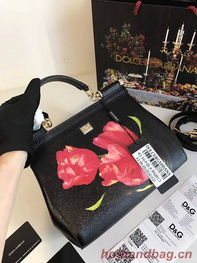 Dolce & Gabbana SICILY Bag Calfskin Leather 4136-18 Dolce & Gabbana SICILY Bag Calfskin Leather 4136-18