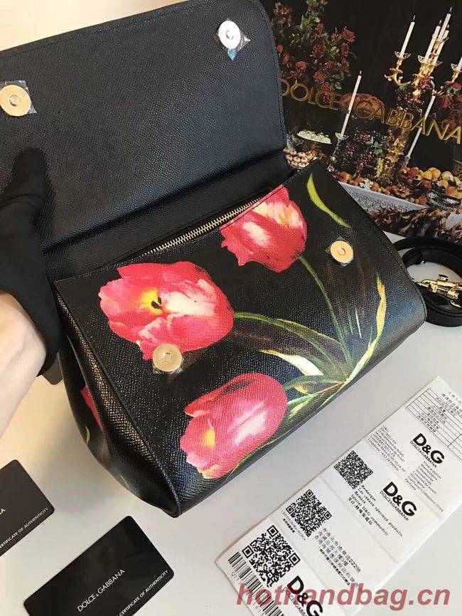 Dolce & Gabbana SICILY Bag Calfskin Leather 4136-18 Dolce & Gabbana SICILY Bag Calfskin Leather 4136-18