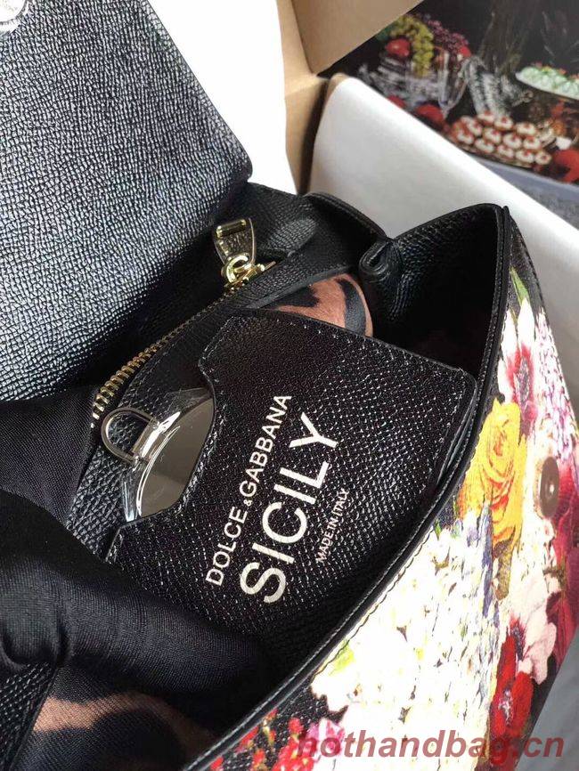 Dolce & Gabbana SICILY Bag Calfskin Leather 4136-19 Dolce & Gabbana SICILY Bag Calfskin Leather 4136-19