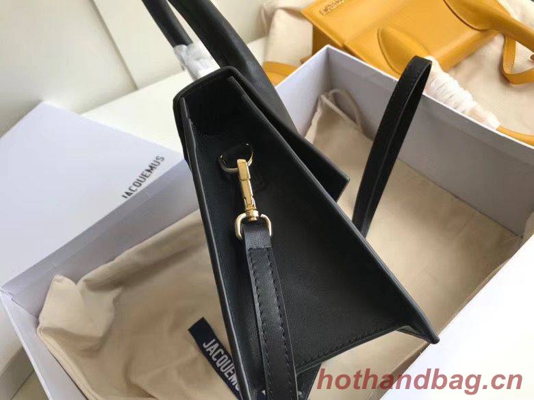 Jacquemus Original Leather Top Handle Bag J76235 Black Jacquemus Original Leather Top Handle Bag J76235 Black