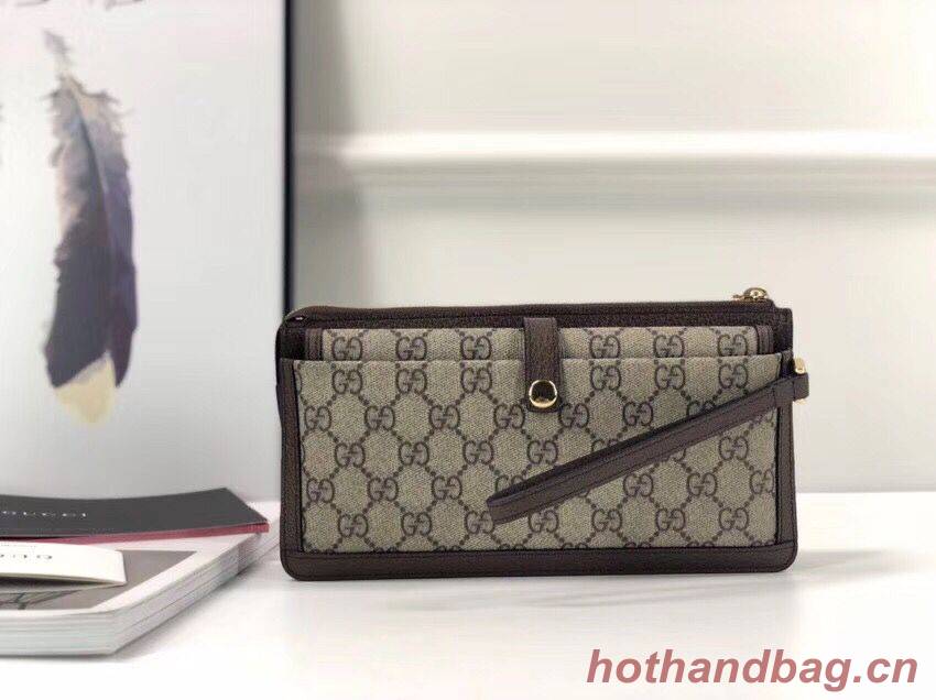 Gucci print GG Supreme pouch 524291 Gucci print GG Supreme pouch 524291