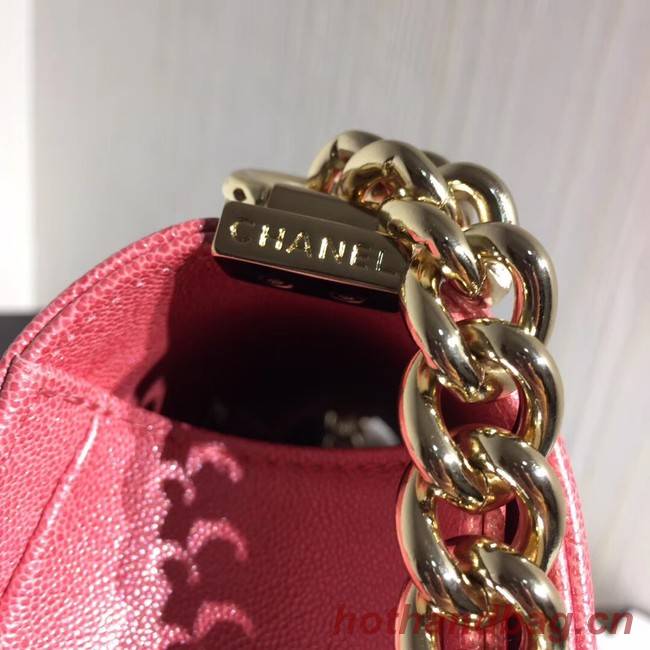 Chanel Le Boy Flap Shoulder Bag Original Leather Pink A67086 Gold Chanel Le Boy Flap Shoulder Bag Original Leather Pink A67086 Gold