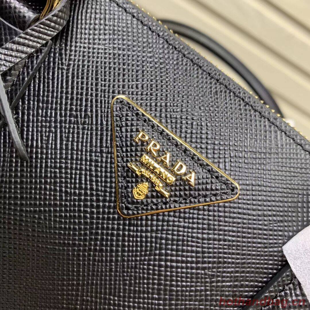 Prada Galleria Saffiano Leather Bag 1BA232 Black Prada Galleria Saffiano Leather Bag 1BA232 Black