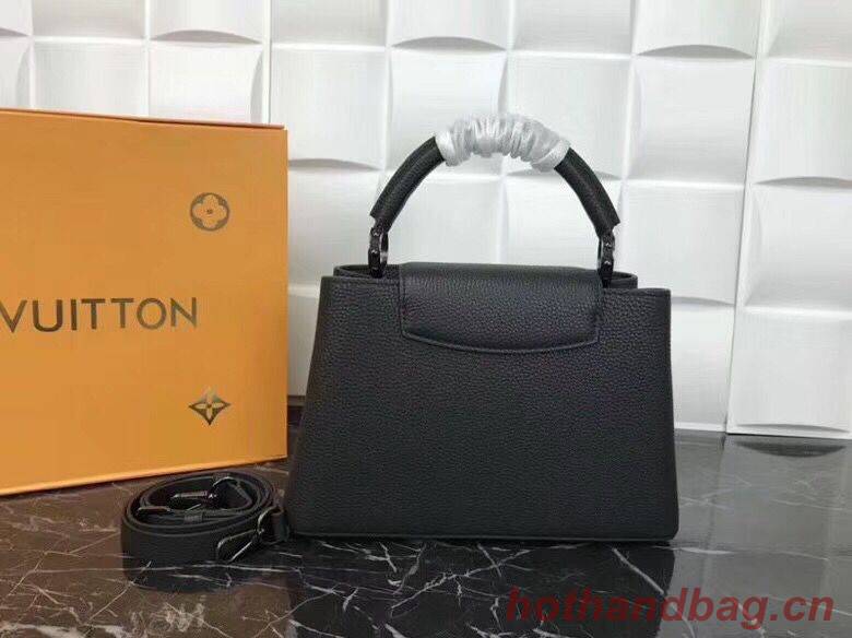 Louis Vuitton original Elegant Capucines BB Bags M94517 Black Louis Vuitton original Elegant Capucines BB Bags M94517 Black