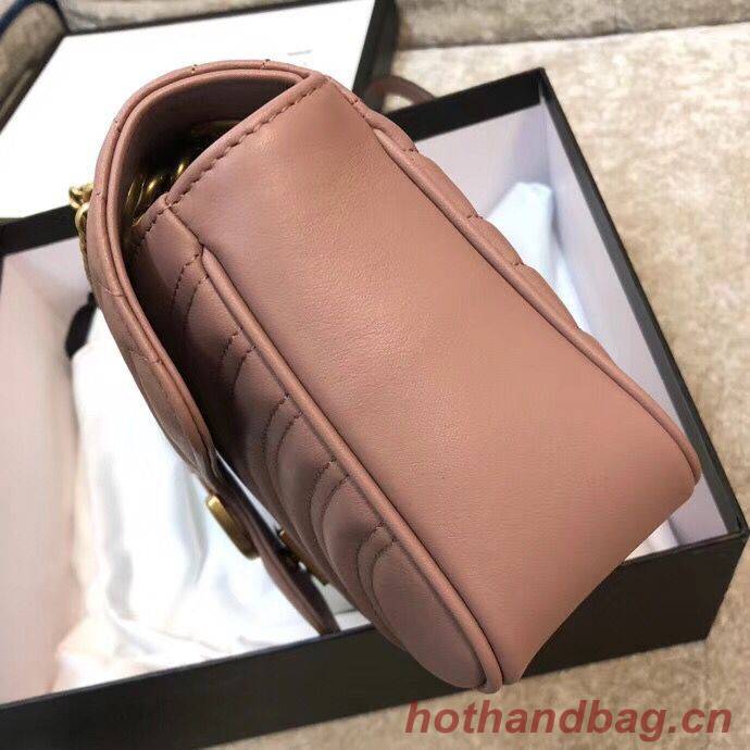 Gucci GG Marmont Original Leather matelasse shoulder bag 443497 Gucci GG Marmont Original Leather matelasse shoulder bag 443497