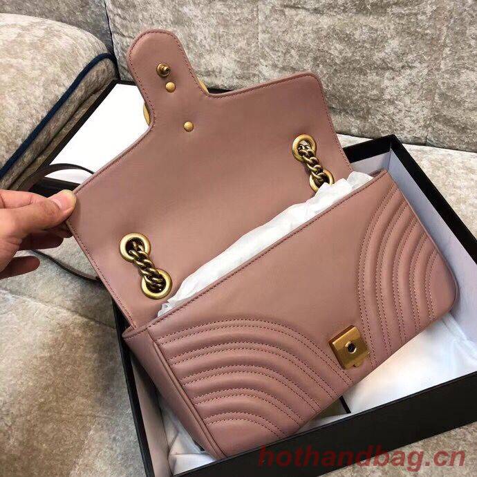 Gucci GG Marmont Original Leather matelasse shoulder bag 443497 Gucci GG Marmont Original Leather matelasse shoulder bag 443497