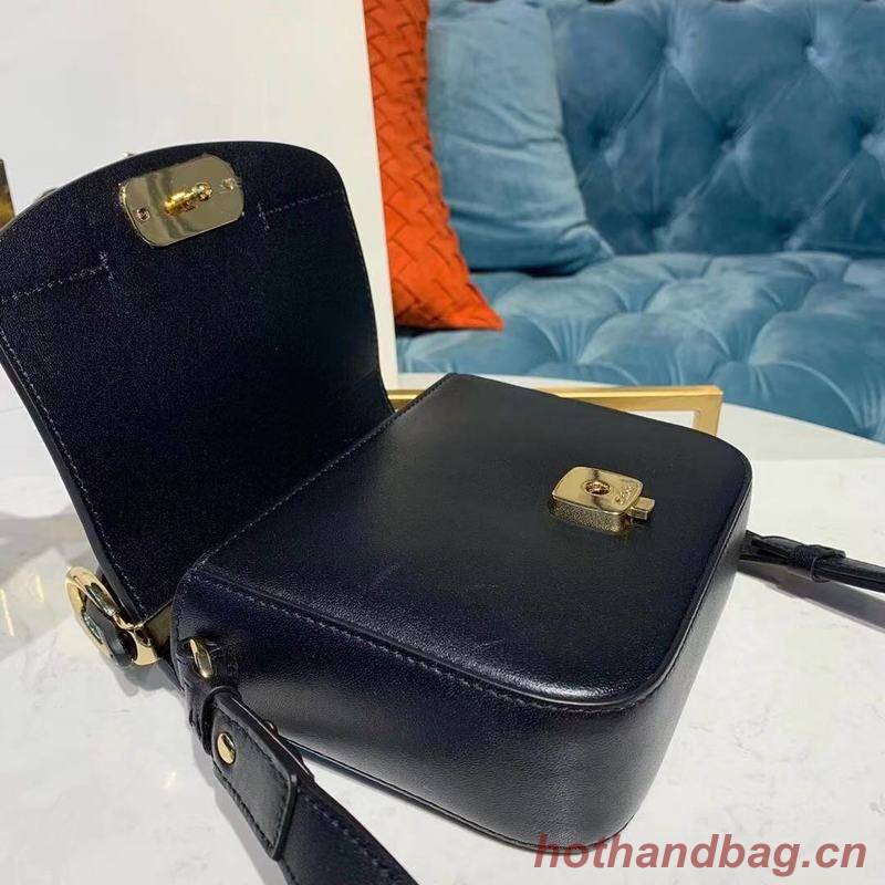 Chloe Original Calfskin Leather Top Handle Small Bag 3S030 Black Chloe Original Calfskin Leather Top Handle Small Bag 3S030 Black