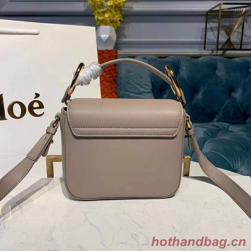 Chloe Original Calfskin Leather Top Handle Small Bag 3S030 Gray Chloe Original Calfskin Leather Top Handle Small Bag 3S030 Gray