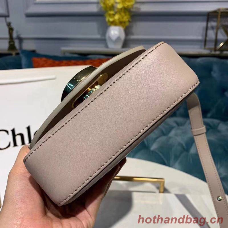 Chloe Original Calfskin Leather Top Handle Small Bag 3S030 Gray Chloe Original Calfskin Leather Top Handle Small Bag 3S030 Gray