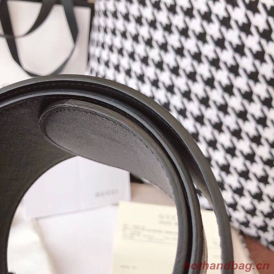 Gucci Original Calf Leather 7CM Belt 68884C Black Gucci Original Calf Leather 7CM Belt 68884C Black