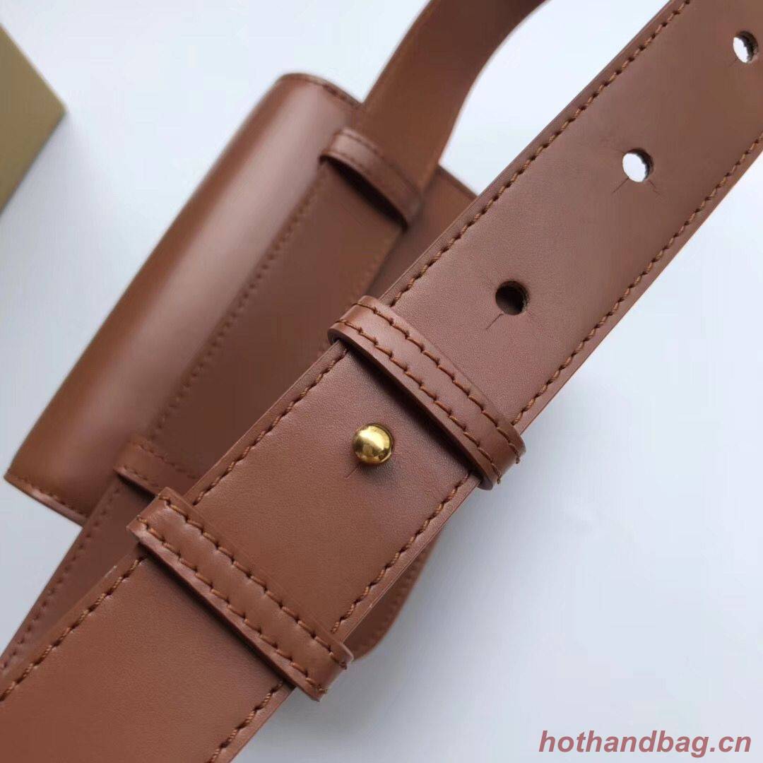 BurBerry Original Leather Thomas Belt Bag BU55699 Brown BurBerry Original Leather Thomas Belt Bag BU55699 Brown
