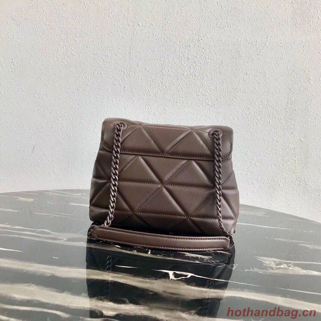 Small Prada Spectrum shoulder bag 1BD233 Dark Brown Small Prada Spectrum shoulder bag 1BD233 Dark Brown