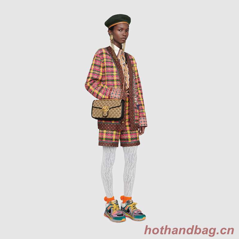 Gucci GG Marmont small shoulder bag 443497 black Gucci GG Marmont small shoulder bag 443497 black