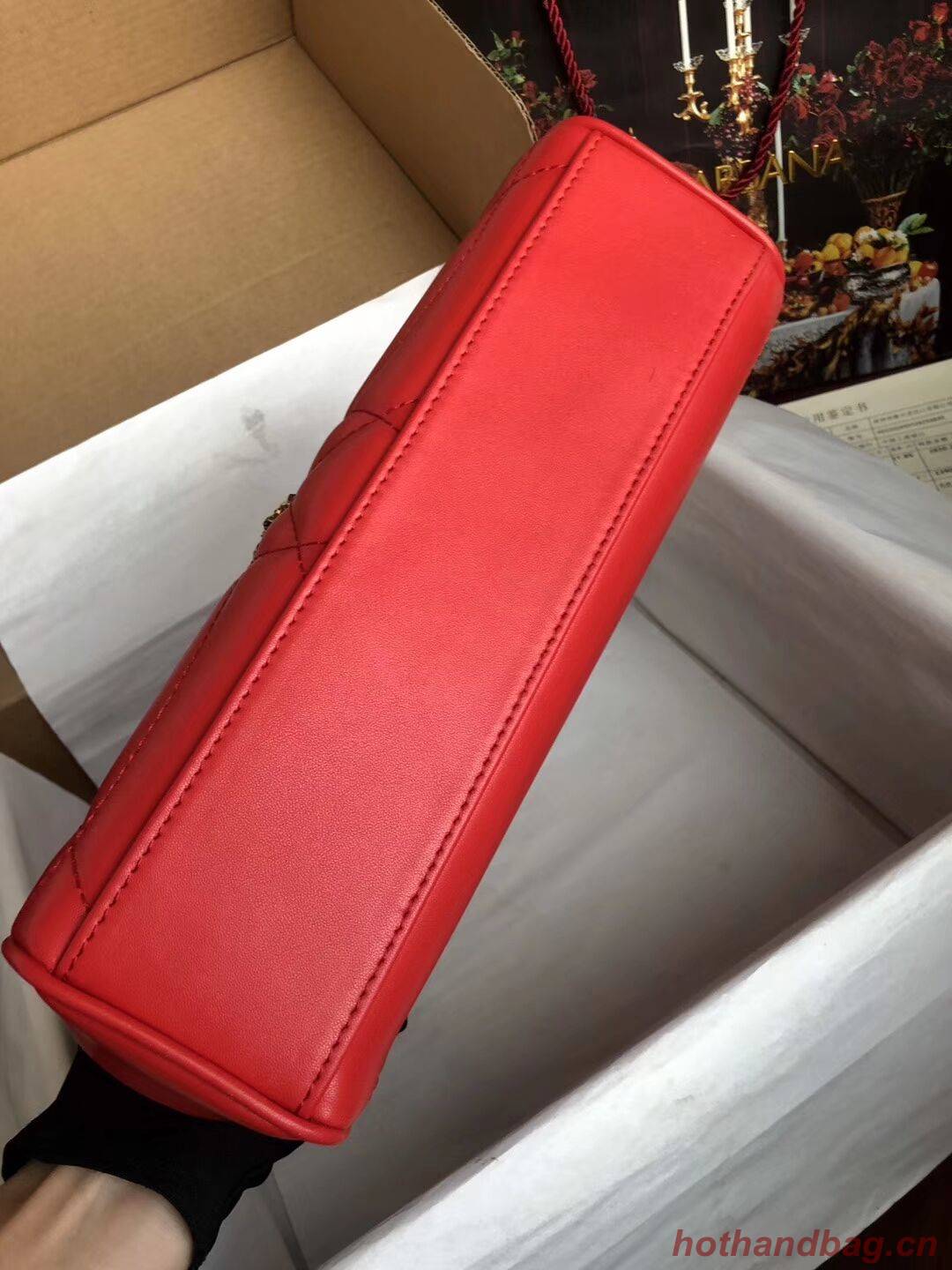 Dolce & Gabbana Origianl Leather Bag 4919 red Dolce & Gabbana Origianl Leather Bag 4919 red