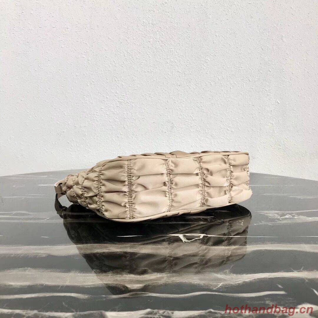 Prada Nylon and Saffiano leather mini bag 1NE204 Apricot Prada Nylon and Saffiano leather mini bag 1NE204 Apricot