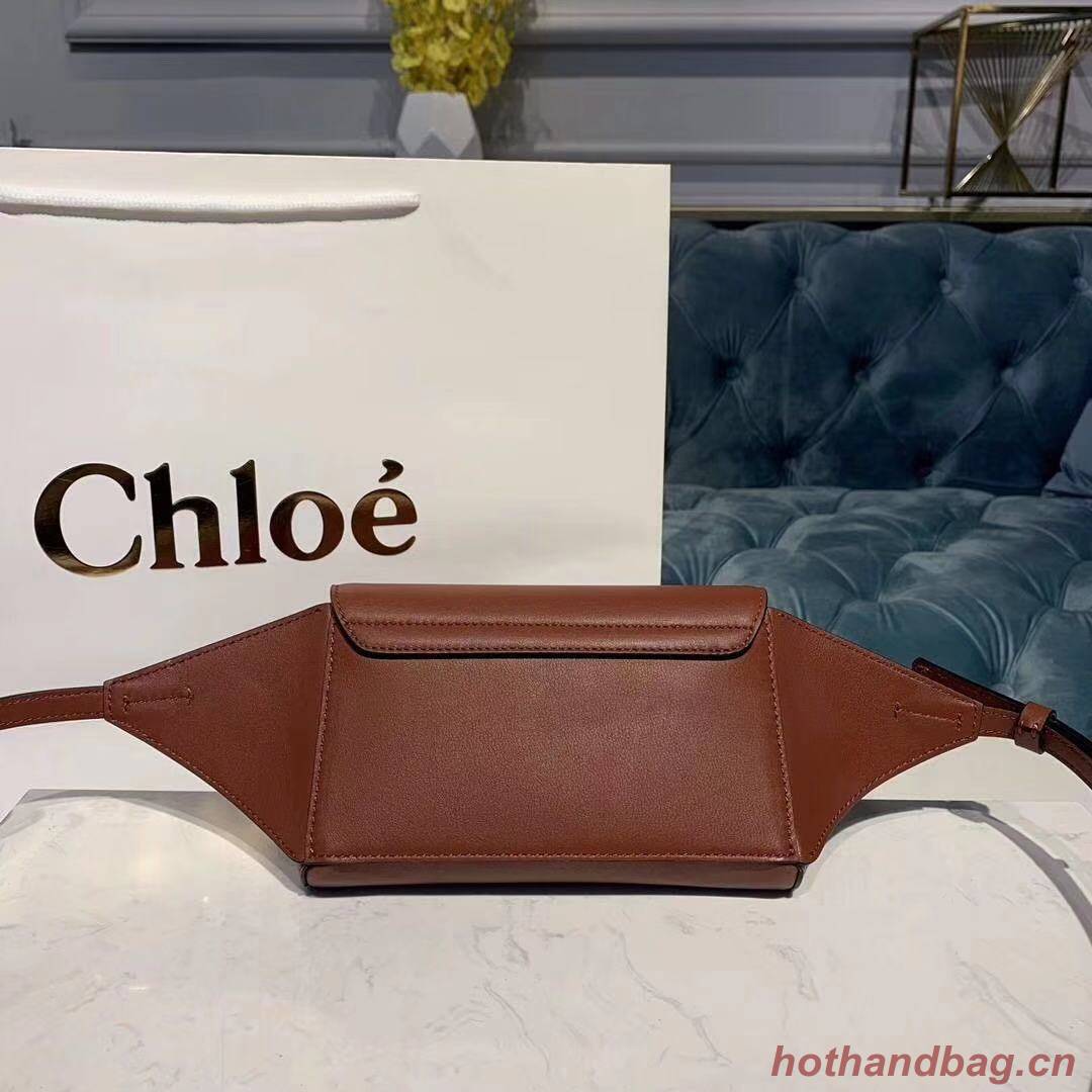 Chloe Original Leather Belt Bag 3S036 brown Chloe Original Leather Belt Bag 3S036 brown