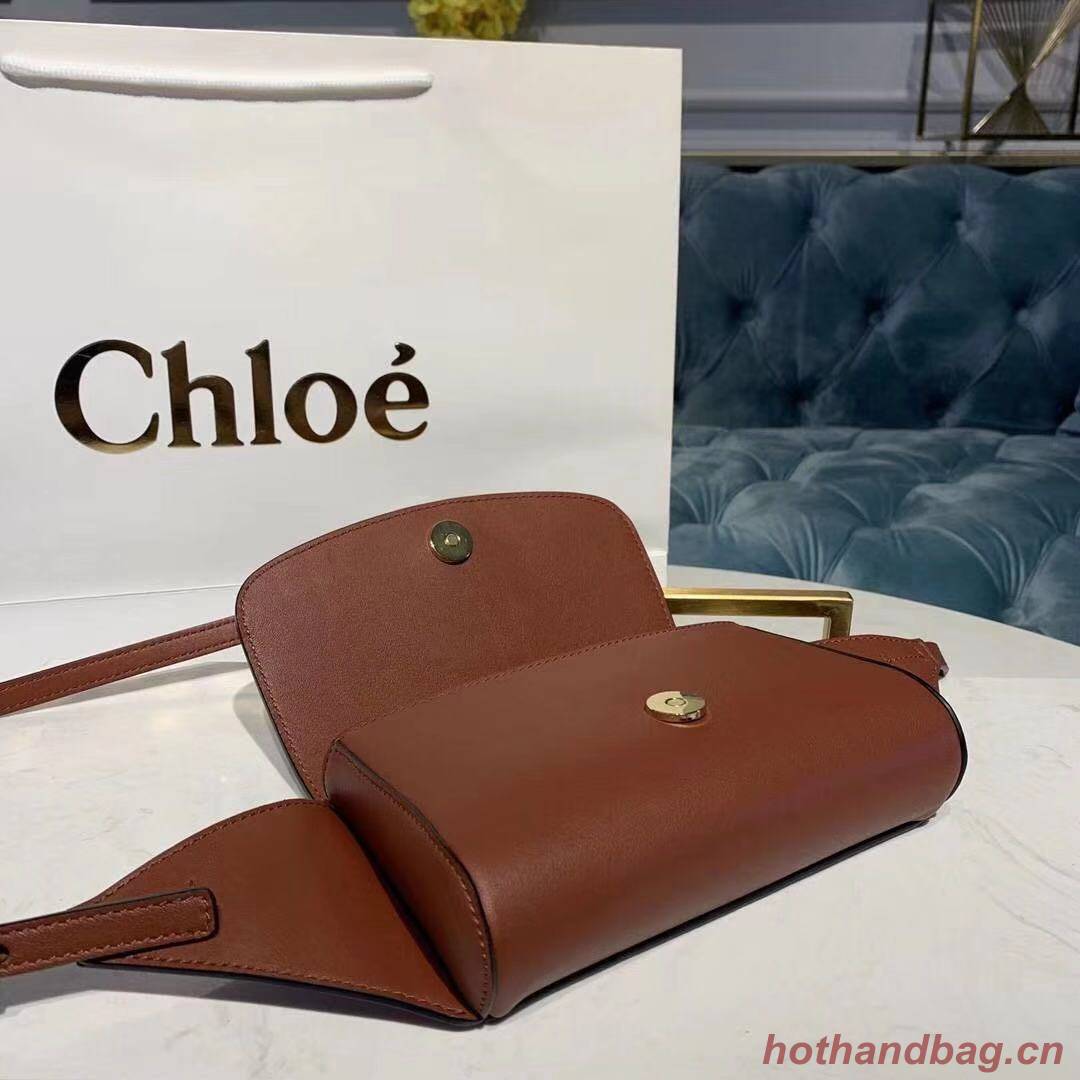 Chloe Original Leather Belt Bag 3S036 brown Chloe Original Leather Belt Bag 3S036 brown