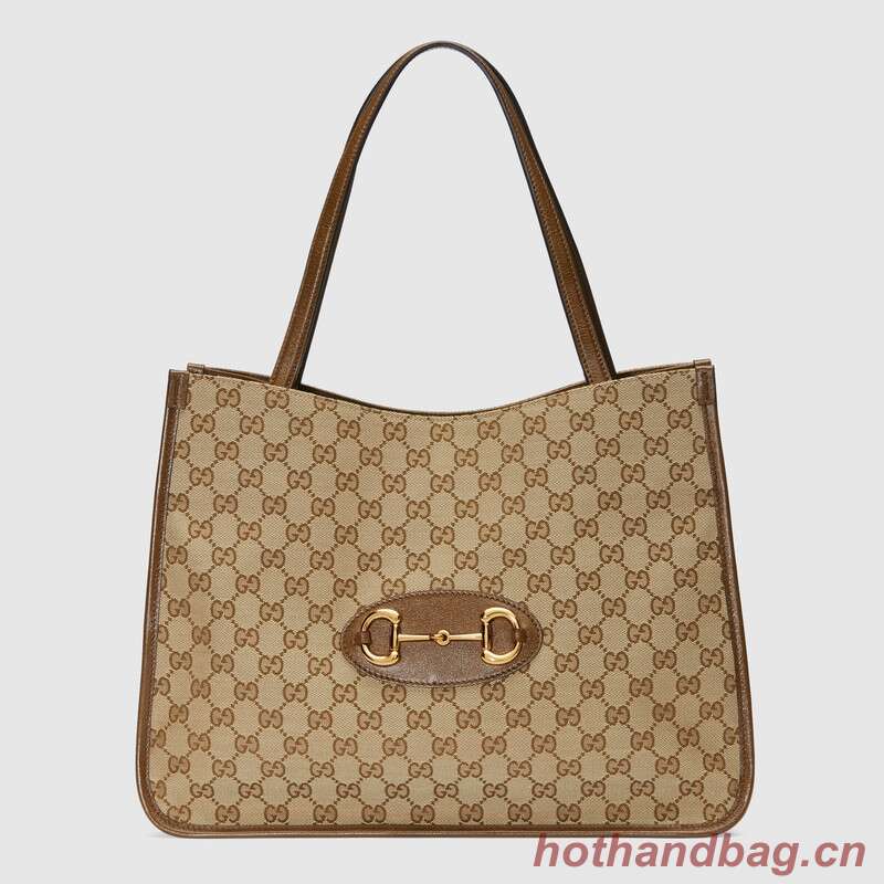 Gucci 1955 Horsebit tote bag 623694 Brown