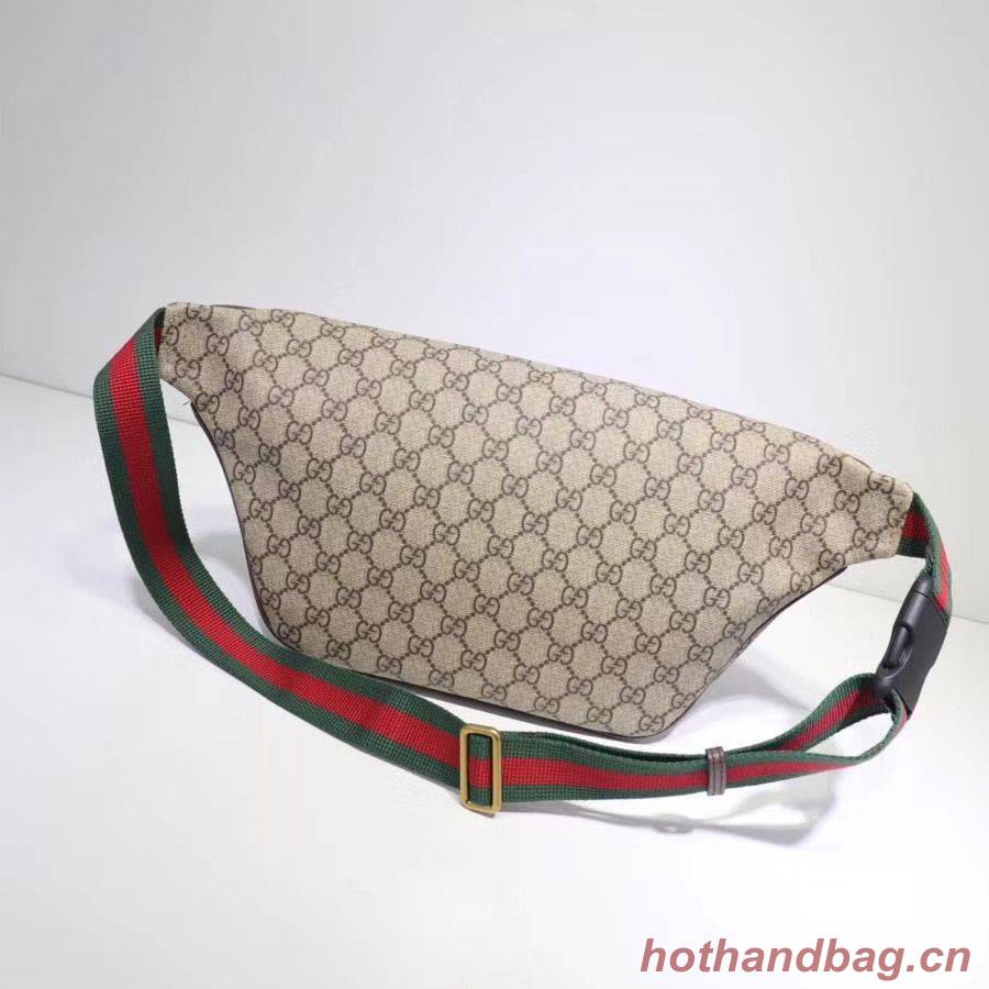 Gucci Night Courrier soft GG Supreme Original Qaility belt bag 529711 brown Gucci Night Courrier soft GG Supreme Original Qaility belt bag 529711 brown