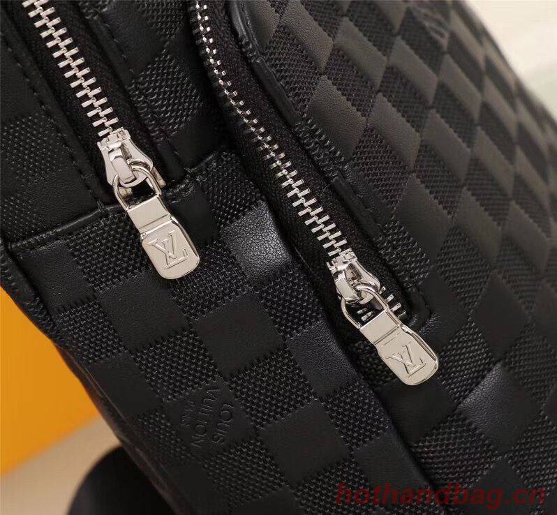 Louis Vuitton AVENUE SLING Original Leather Bag N41719 Black Louis Vuitton AVENUE SLING Original Leather Bag N41719 Black