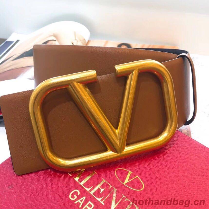 Valentino Original Calf Leather Belt 7.0CM V96783 Valentino Original Calf Leather Belt 7.0CM V96783