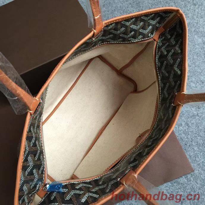 Goyard Calfskin Leather Tote Bag 6788 Brown Goyard Calfskin Leather Tote Bag 6788 Brown