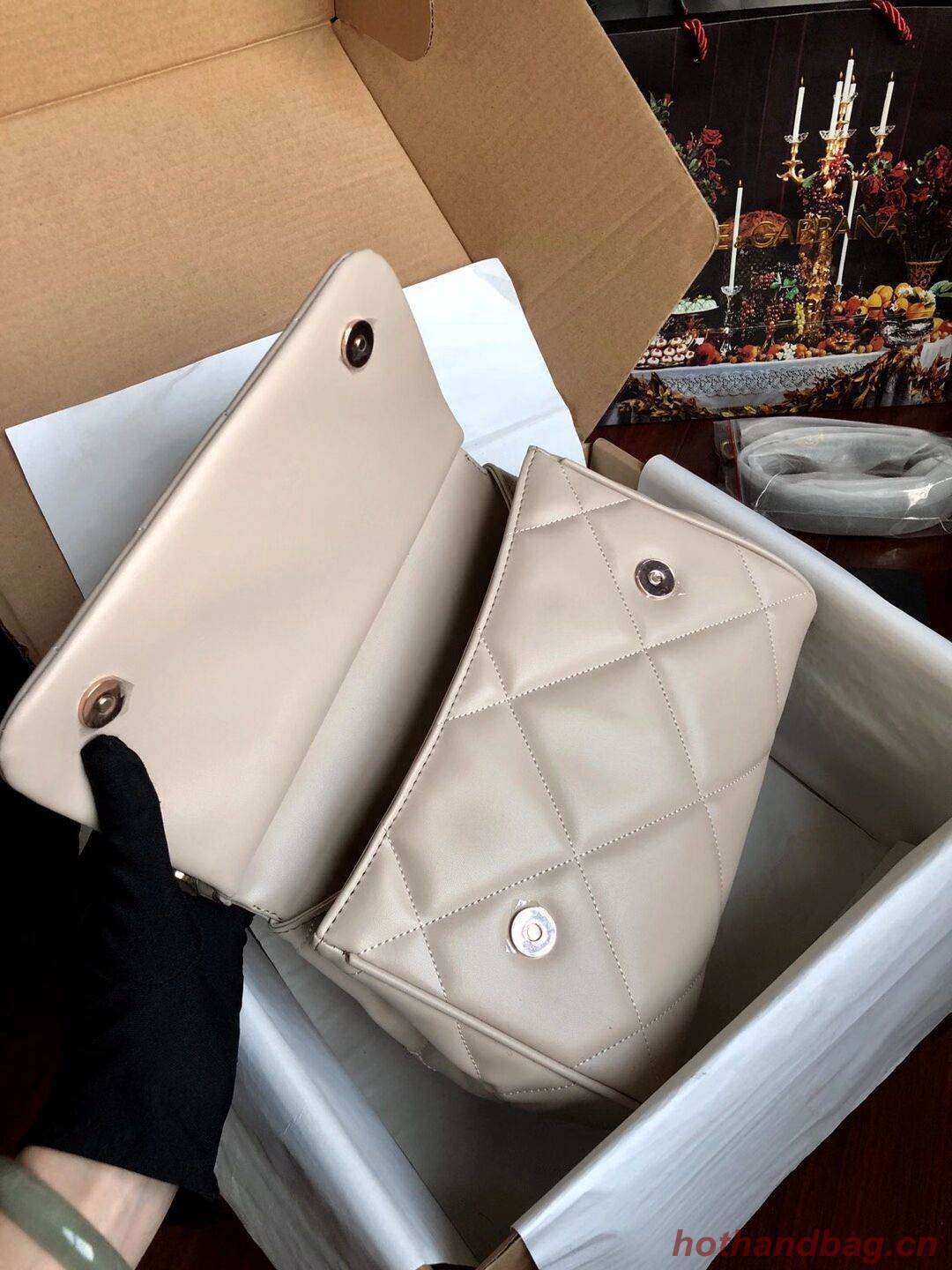 Dolce & Gabbana Origianl Leather 4198 grey white Dolce & Gabbana Origianl Leather 4198 grey white