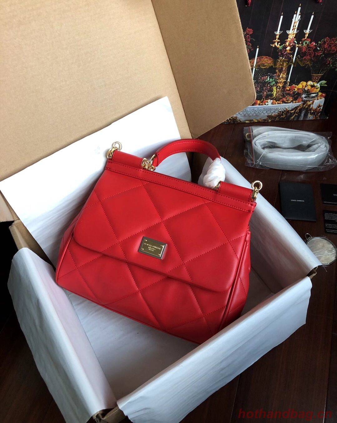 Dolce & Gabbana Origianl Leather 4198 red Dolce & Gabbana Origianl Leather 4198 red