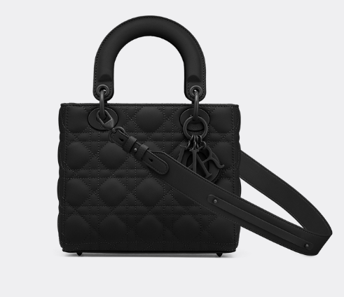 LADY DIOR MY ABCDIOR BAG Black Ultramatte Cannage Calfskin M0538SLOI LADY DIOR MY ABCDIOR BAG Black Ultramatte Cannage Calfskin M0538SLOI