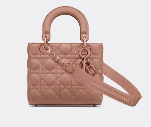 LADY DIOR MY ABCDIOR BAG Blush Ultramatte Cannage Calfskin M0538SLOI LADY DIOR MY ABCDIOR BAG Blush Ultramatte Cannage Calfskin M0538SLOI