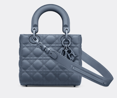 LADY DIOR MY ABCDIOR BAG Dark Denim Blue Ultramatte Cannage Calfskin M0538SLOI LADY DIOR MY ABCDIOR BAG Dark Denim Blue Ultramatte Cannage Calfskin M0538SLOI