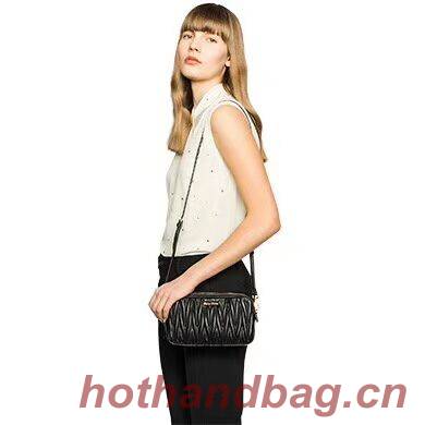 miu miu Matelasse Nappa Leather Shoulder Bag 5BH539A Silver miu miu Matelasse Nappa Leather Shoulder Bag 5BH539A Silver