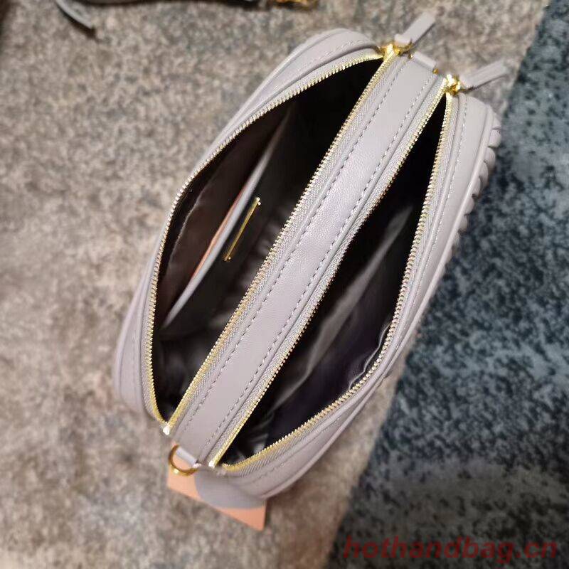 miu miu Matelasse Nappa Leather Shoulder Bag 5BH539A grey miu miu Matelasse Nappa Leather Shoulder Bag 5BH539A grey