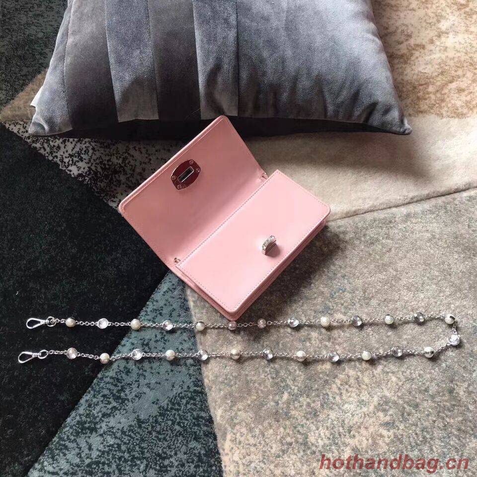 miu miu Matelasse Nappa Leather Shoulder Bag 5DH044A pink miu miu Matelasse Nappa Leather Shoulder Bag 5DH044A pink