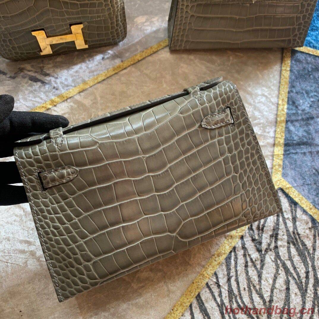 Hermes Kelly 22cm Tote Bag Original Leather KL22 gray Hermes Kelly 22cm Tote Bag Original Leather KL22 gray